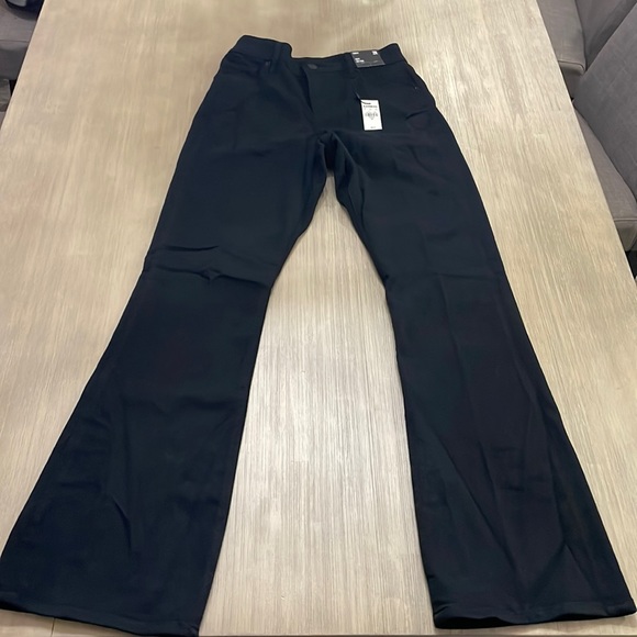 Express Curvy Mid Rise Black Bootcut Jeans Size 2 - Picture 3 of 9